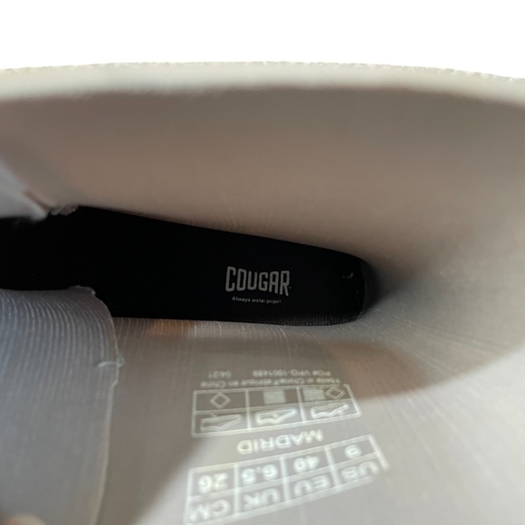 Cougar 9 Madrid Tan Lace Up‎ Waterproof Boots Mid Weight Combat Boots (see desc) - Picture 4 of 9